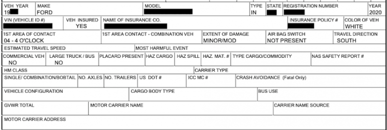 How To Read A Police Collision Report (2024)Gary C. Johnson | Attorneys ...