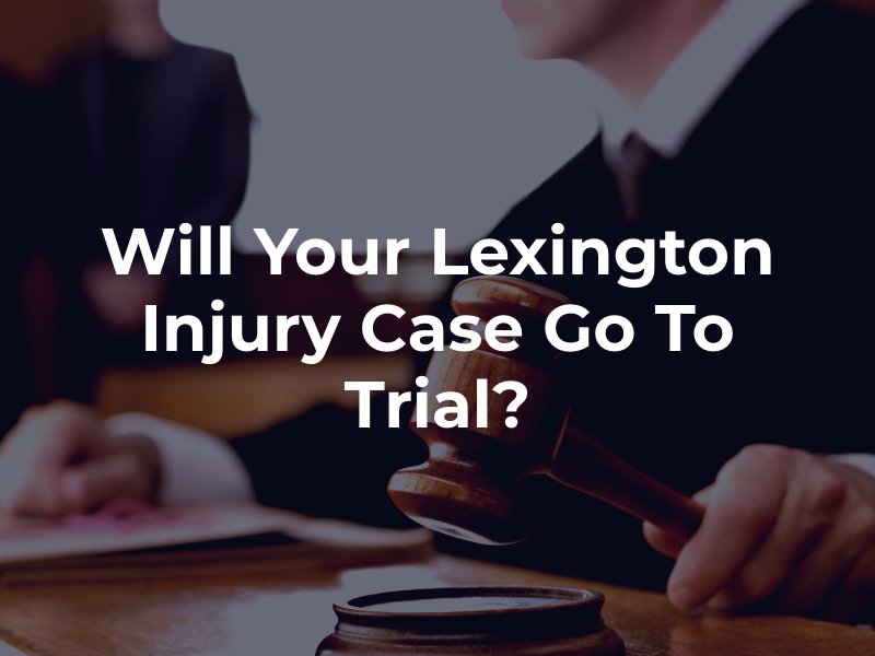 Lexington personal injury trial